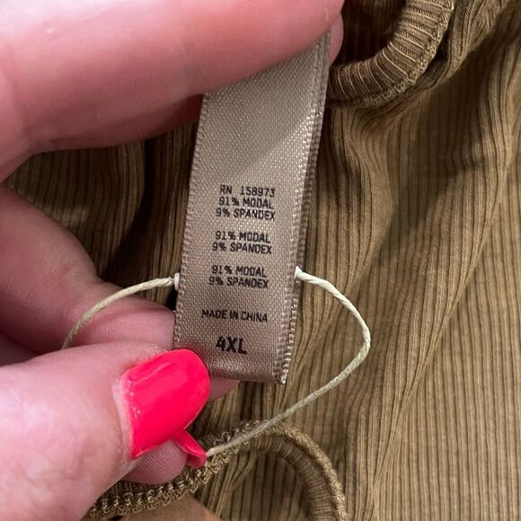 NWT Skims Soft Lounge Sleep Pant Gold Size 4X - Picture 7 of 8